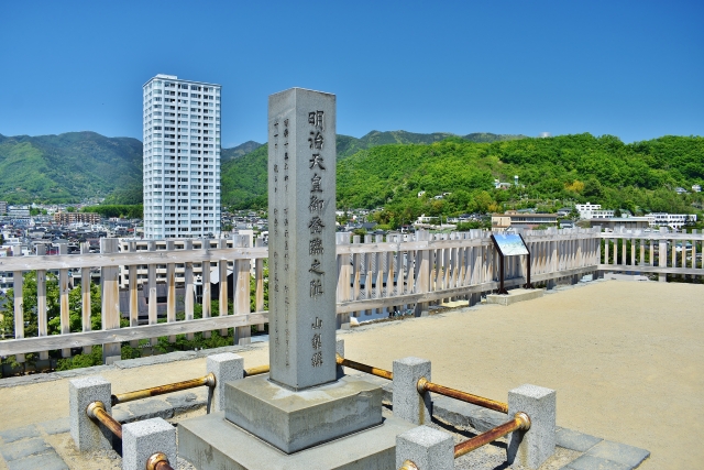 甲府市内　甲府城