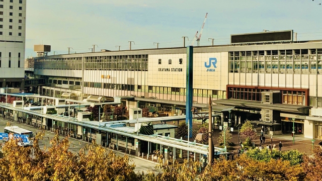 山陽新幹線岡山駅