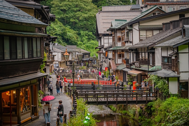 山形県　銀山温泉