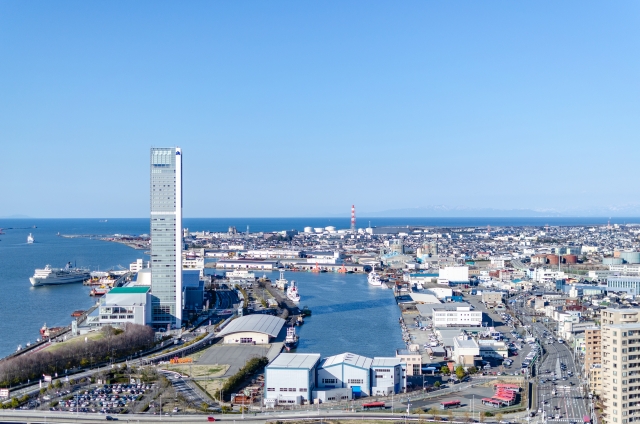 新潟市万代島
