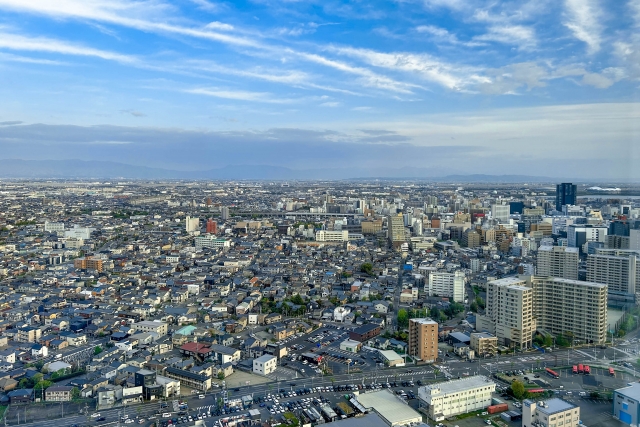 新潟市景色