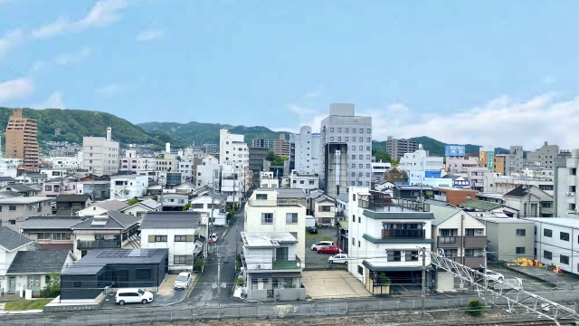 周南市の街並み