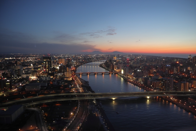 新潟市夜景