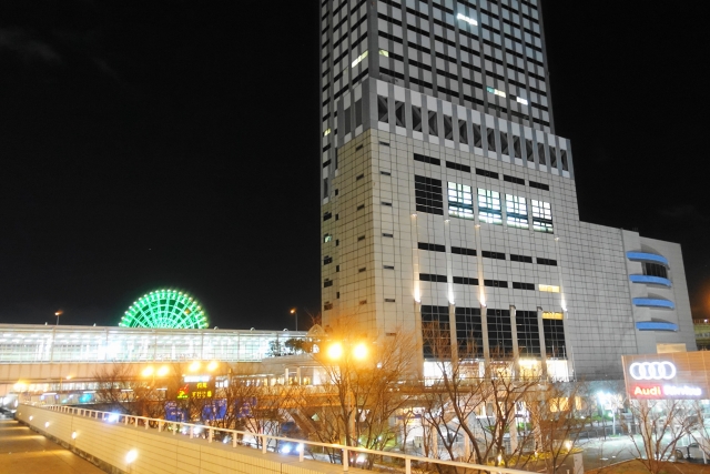 夜のりんくうたうん・前泊候補地