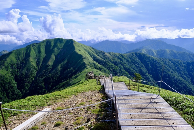 剣山山頂